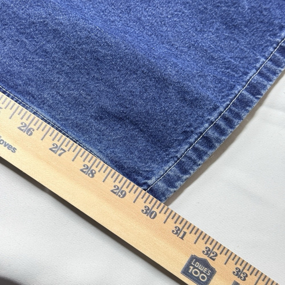 VTG Carhartt B13 DST Dungaree Fit Men 42x30 Jeans Carpenter Work Hammer Pocket - Picture 7 of 16